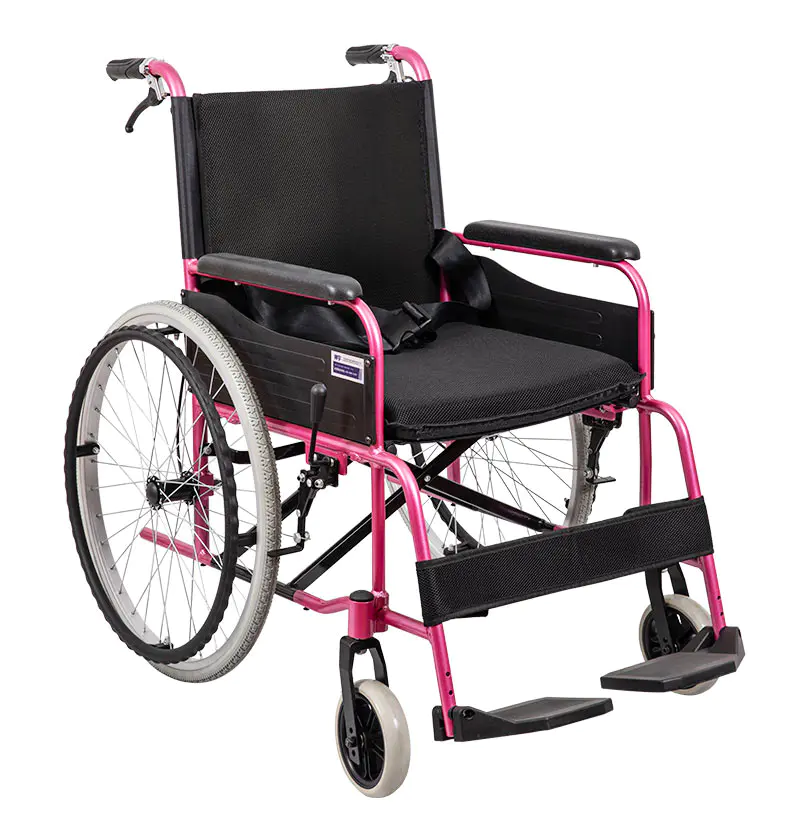 HOSPITAL LIGHTWEIGHT MANUAL WHEELCHAIR FOR ELDERLY