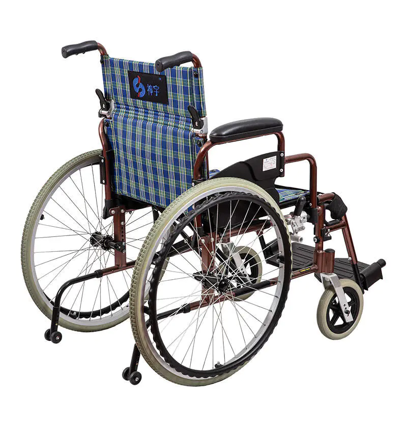 ADULTS LIGHTWEIGHT FOLDING MANUAL WHEELCHAIR