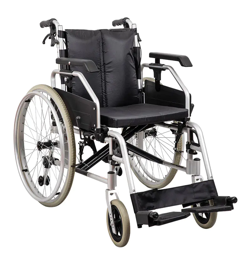 LIGHTWEIGHT ALUMINUM ALLOY MANUAL WHEELCHAIR