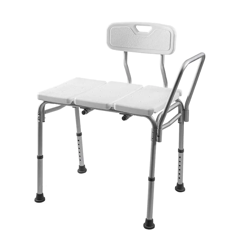 EXTENDED FOLDING BATH CHAIR TRANSFER BENCH