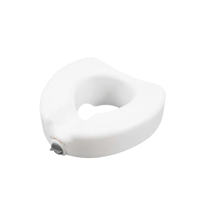 E-Z LOCK RAISED TOILET SEAT ADD 5' HEIGHT