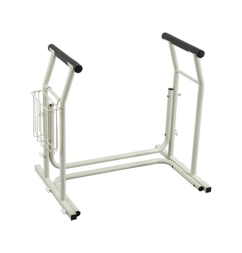 STEEL STAND ALONE TOILET SAFETY RAIL